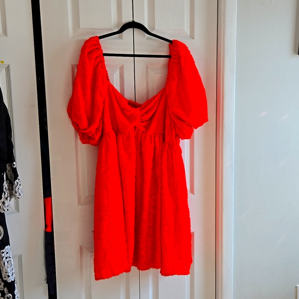 2XL Orange/Coral Future Collective Dress. NWat